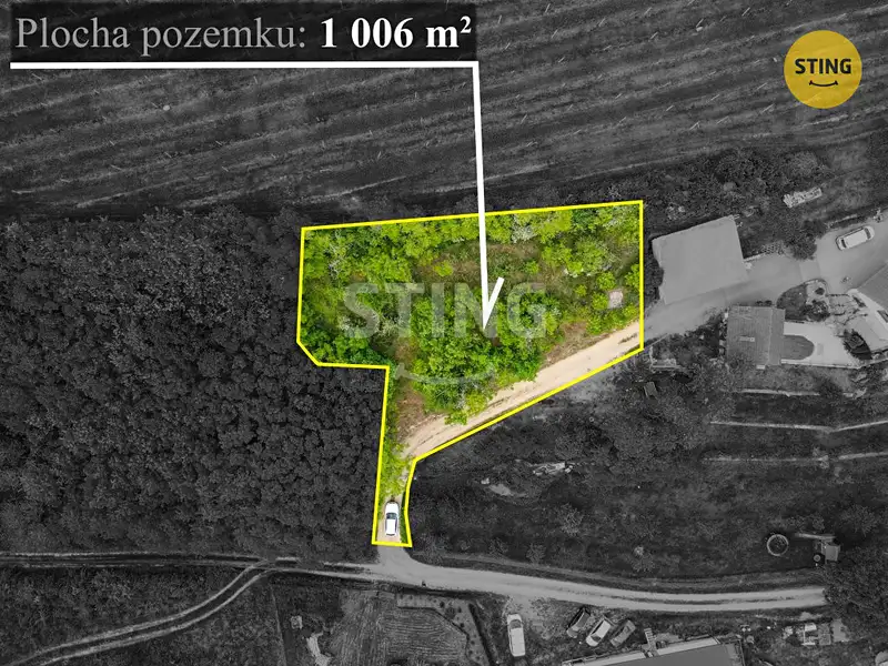 Prodej stavebního pozemku 1006 m², Bohutice – náhled fotky 2