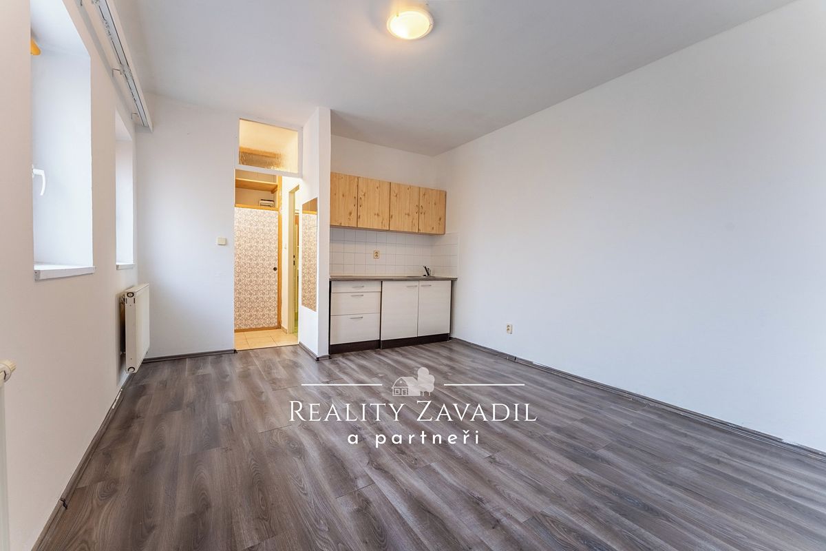 Prodej bytu 1+kk 21 m² (Jednopodlažní)