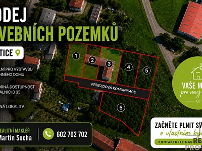 Prodej  stavebního pozemku 4 338 m²
