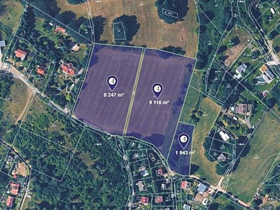 Prodej  pole 19 858 m²