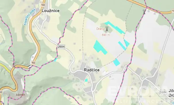 Prodej pole 43076 m², Radčice – náhled fotky 1