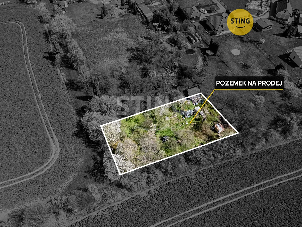 Prodej stavebního pozemku 1082 m²
