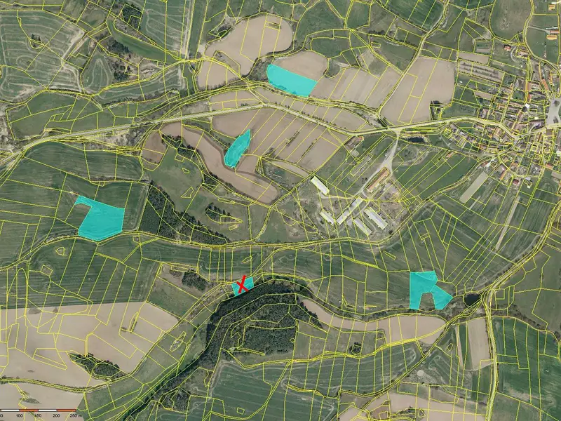 Prodej pole 68656 m², Mečichov – náhled fotky 3