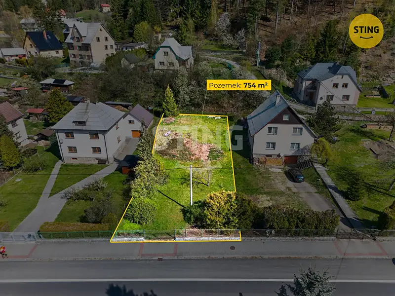 Prodej stavebního pozemku 754 m², Horní Bečva – náhled fotky 2