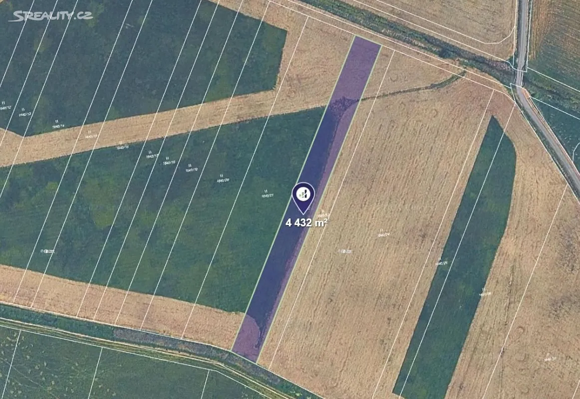 Prodej louky 4432 m², Borkovice
