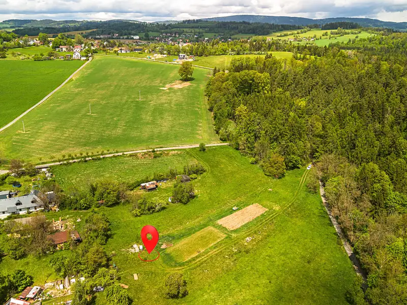 Prodej stavebního pozemku 2092 m², Železný Brod – náhled fotky 3