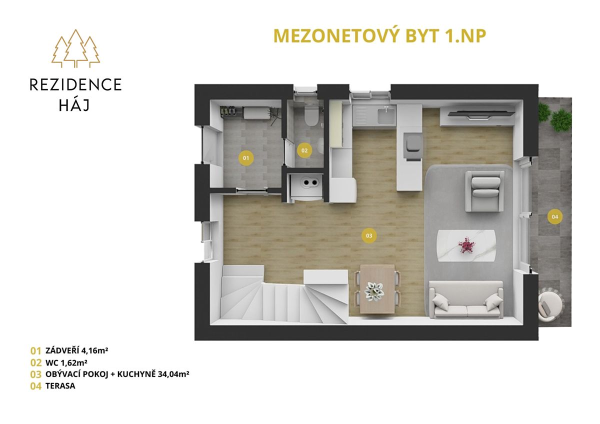 Prodej bytu 3+kk 81 m² – fotografie 3