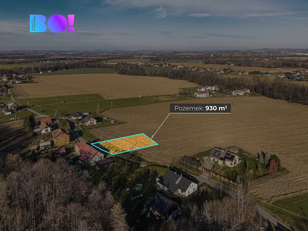 Prodej stavebního pozemku 930 m²