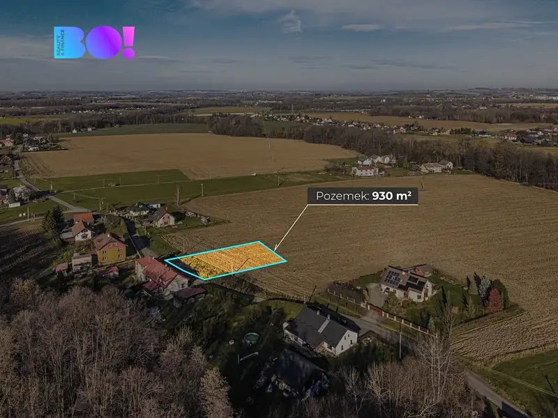 Prodej stavebního pozemku 930 m², Dobratice – náhled fotky 1