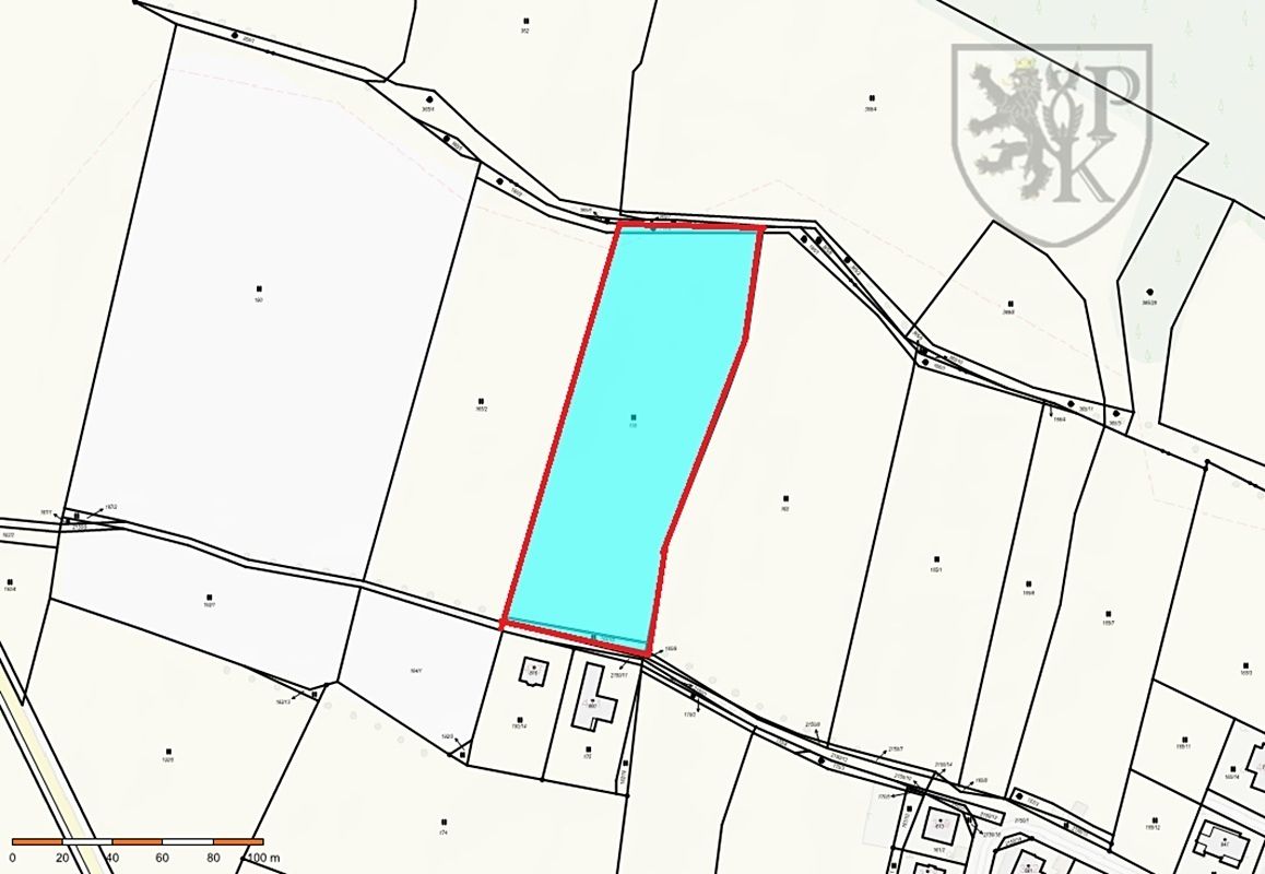 Prodej stavebního pozemku 9853 m²