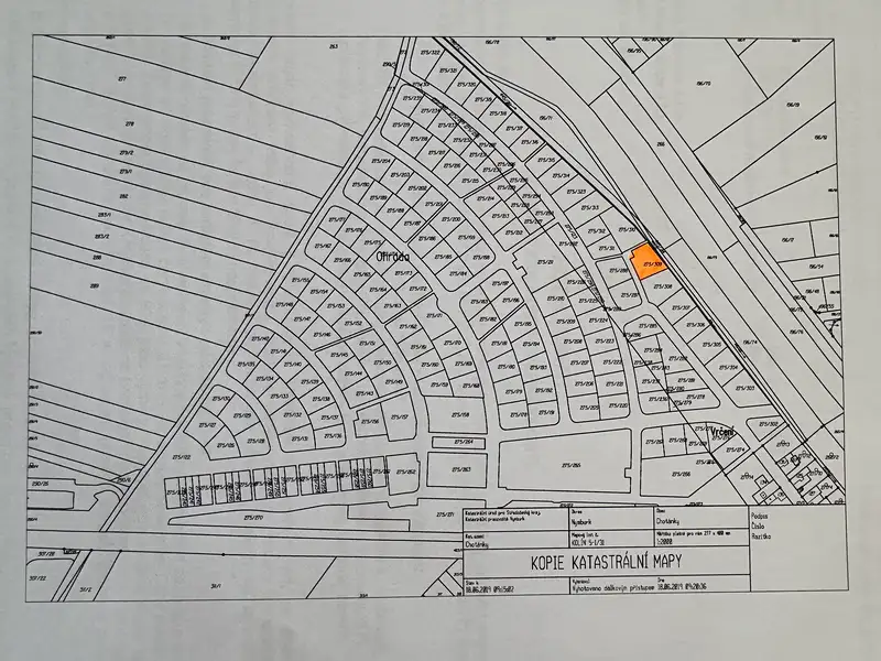 Prodej pozemku 817 m², Choťánky – náhled fotky 2