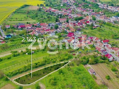 Prodej  stavebního pozemku 2 143 m²