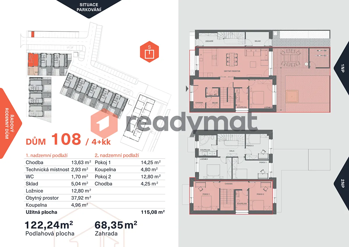 Prodej rodinného domu 115 m², pozemek 167 m² – pohled 4
