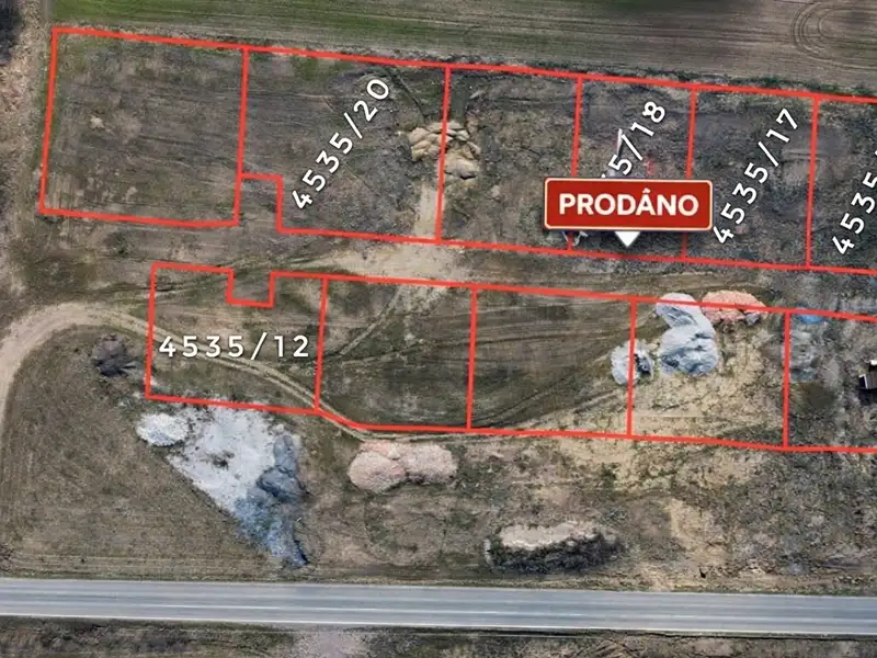 Prodej stavebního pozemku 1023 m², Přehýšov – náhled fotky 2