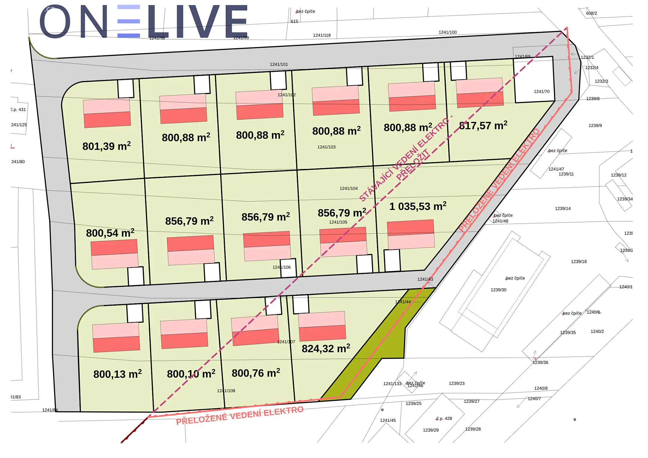 Prodej stavebního pozemku 15194 m²