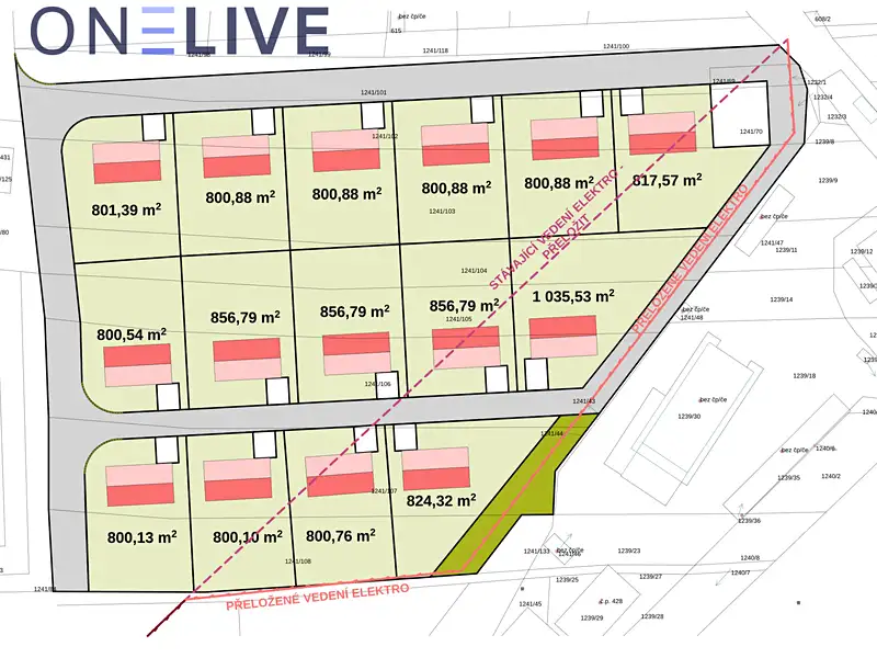 Prodej stavebního pozemku 15194 m², Dýšina – náhled fotky 1