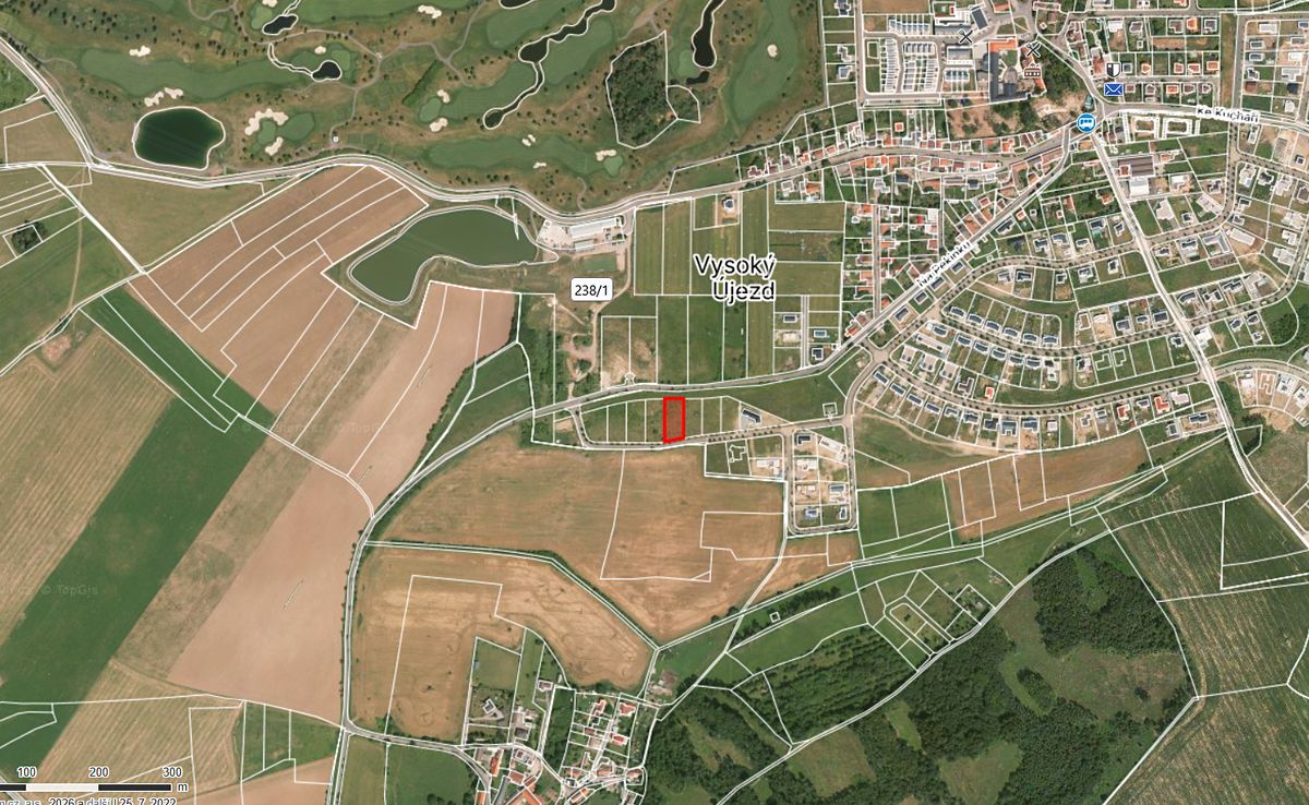 Prodej stavebního pozemku 1484 m²