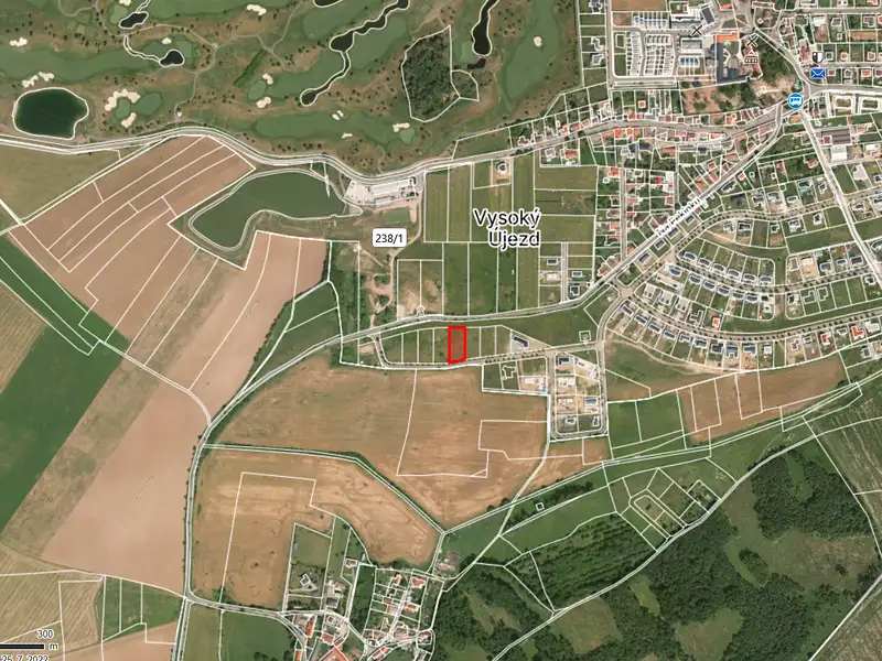 Prodej stavebního pozemku 1484 m², Vysoký Újezd – náhled fotky 1