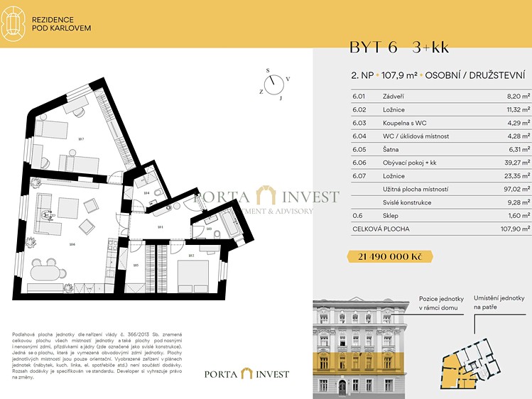 Квартира 3+kk на продаж, 106 м² (14 з 14)