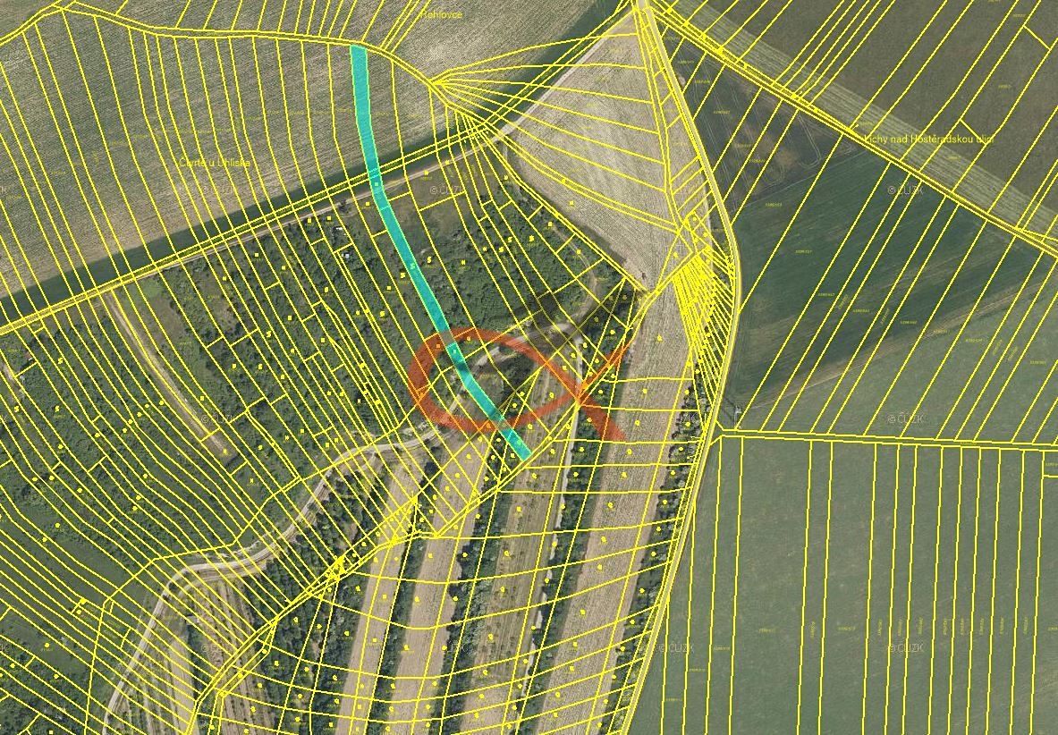 Prodej sadu, vinice 1911 m², Dambořice – fotka 1 z 3