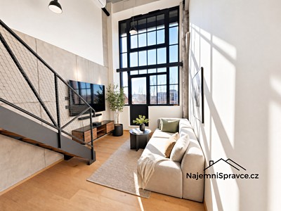 Pronájem bytu 2+kk 59 m² (Loft)
