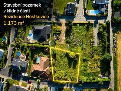 Prodej stavebního pozemku 1173 m²