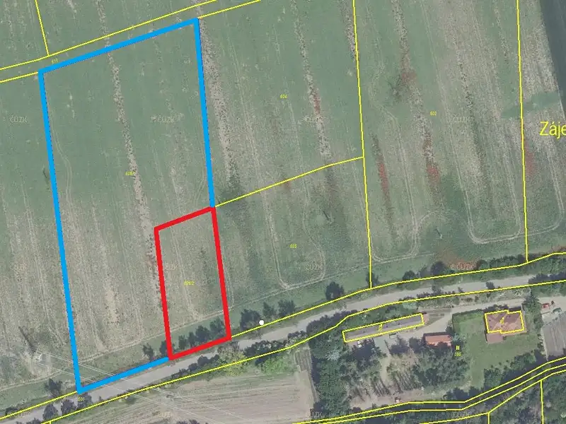 Prodej stavebního pozemku 11847 m², Zájezd – náhled fotky 1