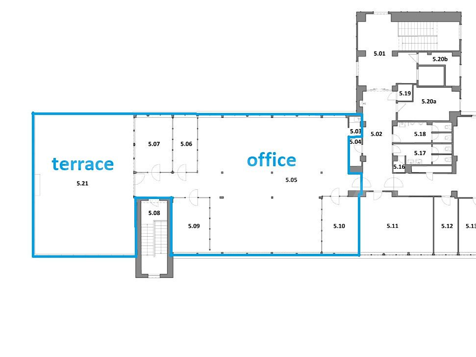 Pronájem kanceláře 257 m² – fotografie 3