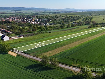 Prodej  pole 2 950 m²