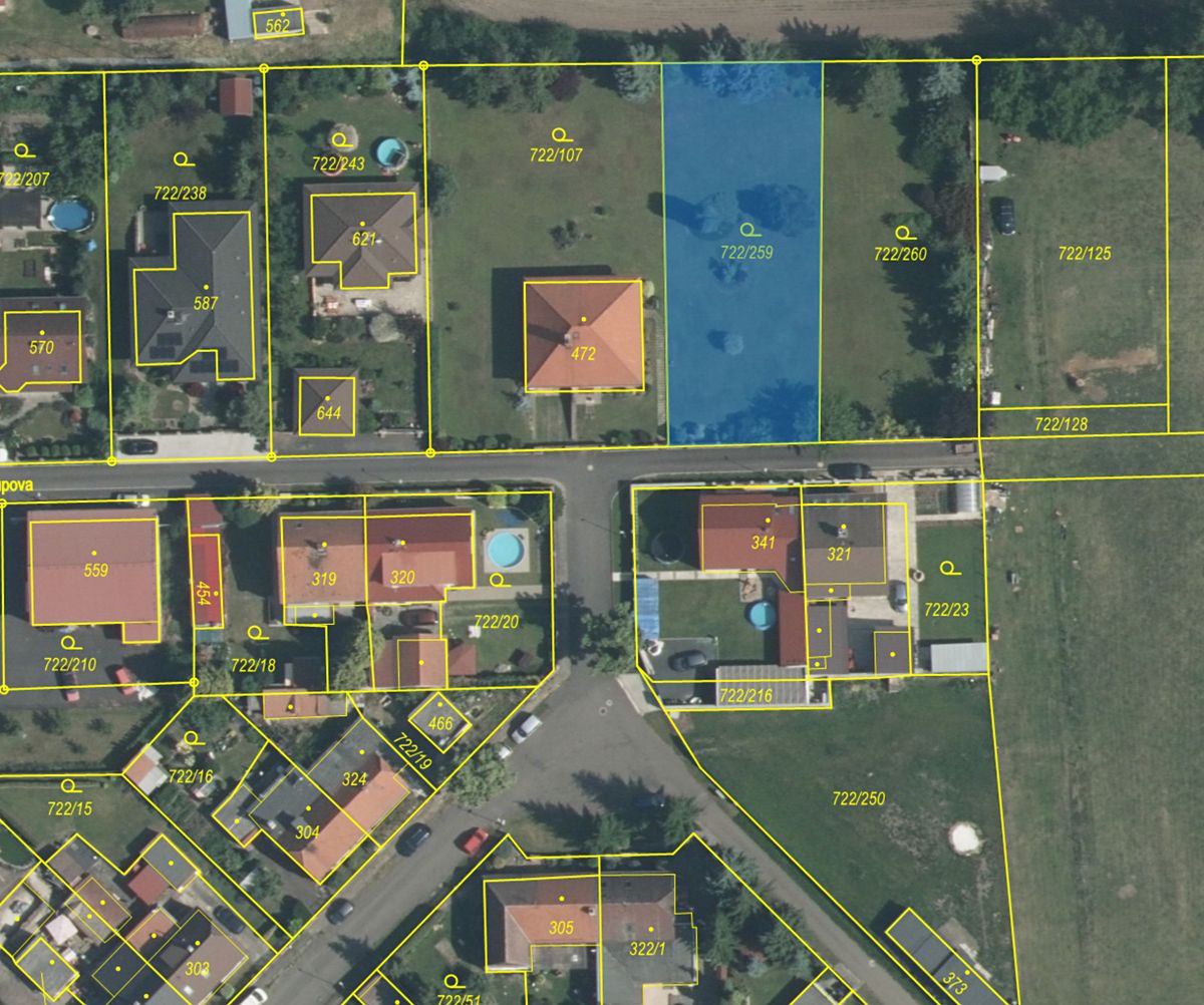 Prodej stavebního pozemku 959 m² – fotografie 5