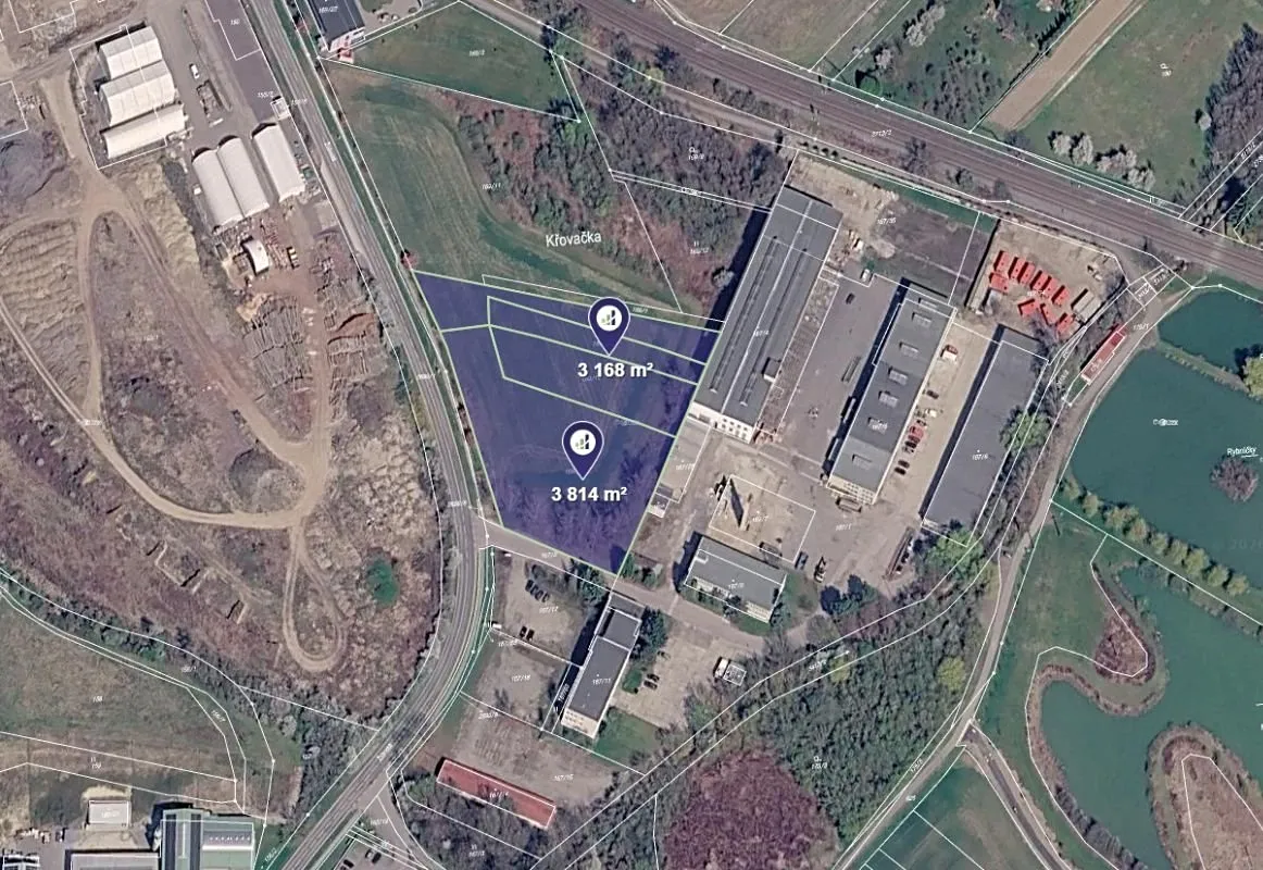 Prodej komerčního pozemku 6982 m²