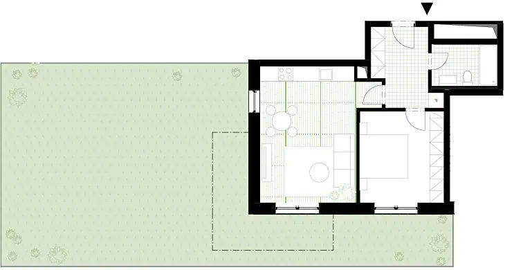 Prodej bytu 2+kk 52 m², Rychnov nad Kněžnou – náhled fotky 3