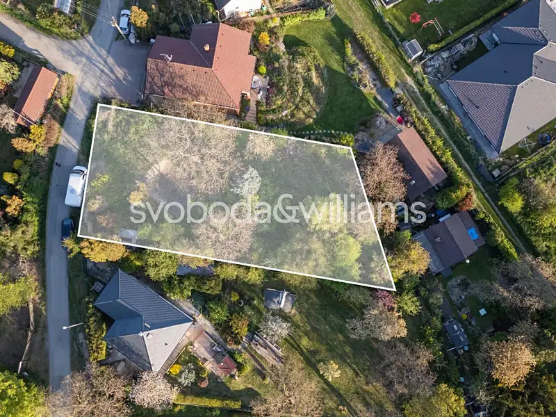 Prodej stavebního pozemku 1016 m², Jílové u Prahy – náhled fotky 1