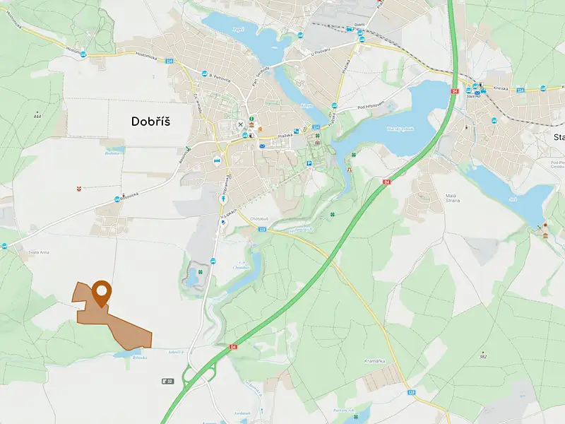 Prodej louky 167112 m², Dobříš – náhled fotky 2