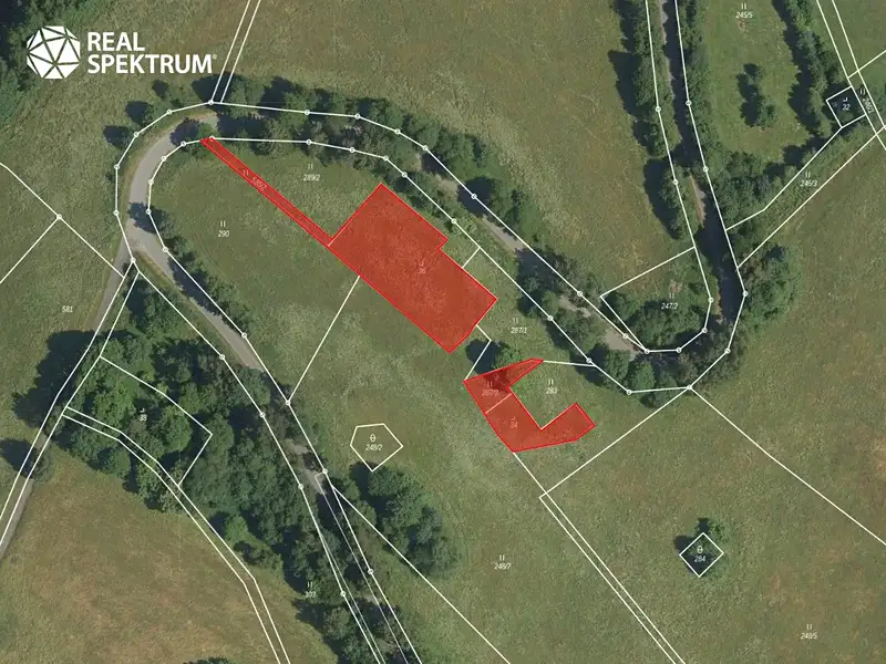 Prodej stavebního pozemku 1849 m², Malá Morava – náhled fotky 1