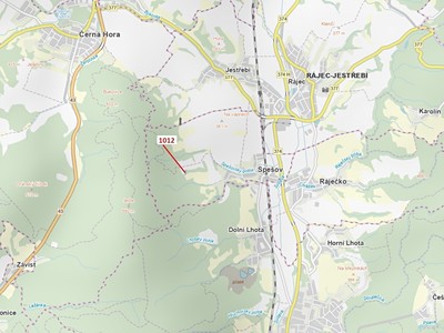 Dražba  lesa 500 m²