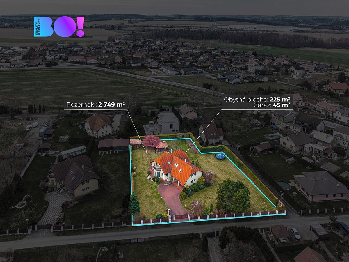 Prodej rodinného domu 225 m², pozemek 2749 m² – fotografie 4