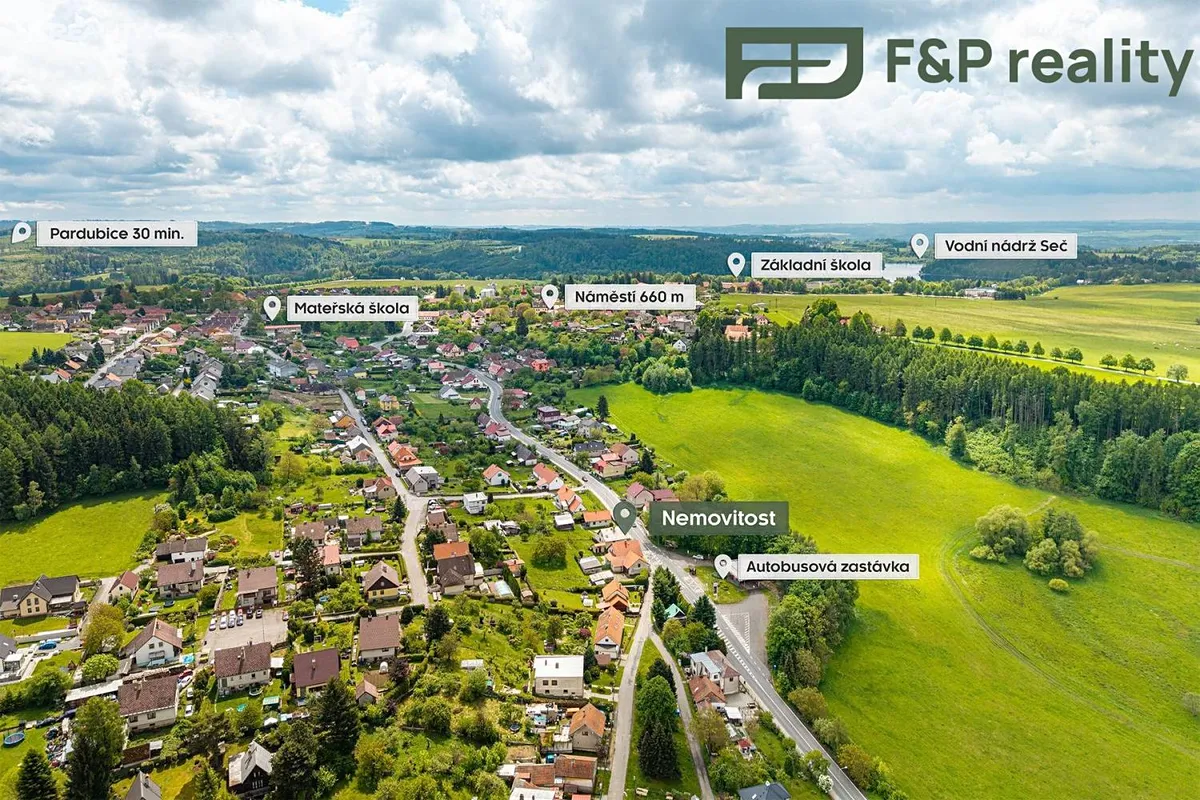 Prodej rodinného domu 110 m², pozemek 995 m², Seč