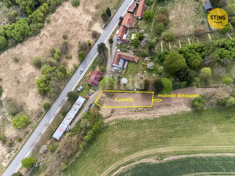 Prodej stavebního pozemku 3350 m², Dolní Cerekev – náhled fotky 3