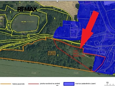Prodej  stavebního pozemku 6 300 m²