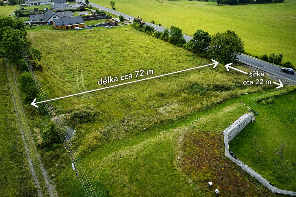 Prodej stavebního pozemku 1720 m² – fotografie 3