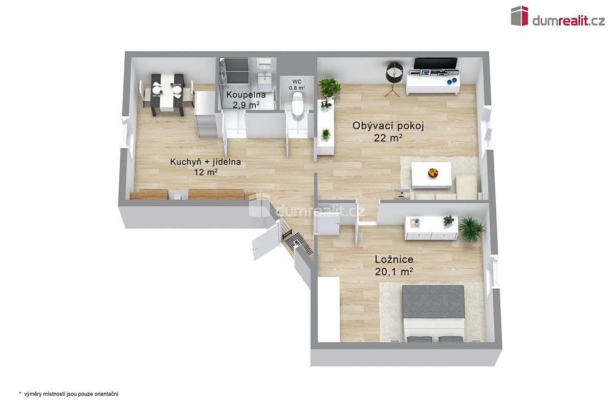 Prodej bytu 2+1 82 m² – fotografie 2