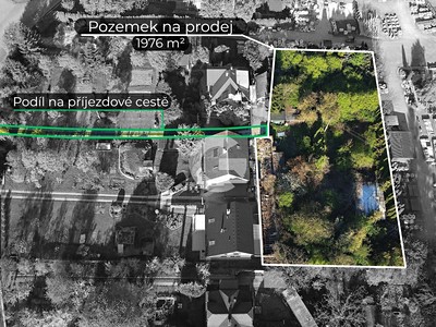 Prodej  stavebního pozemku 1 976 m² — photo 2