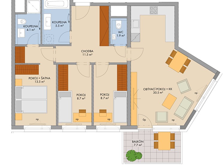 Prodej bytu 4+kk, 90 m² (7 z 7)