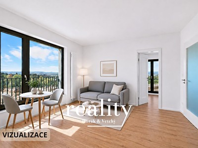 Pronájem bytu 2+kk 38 m²