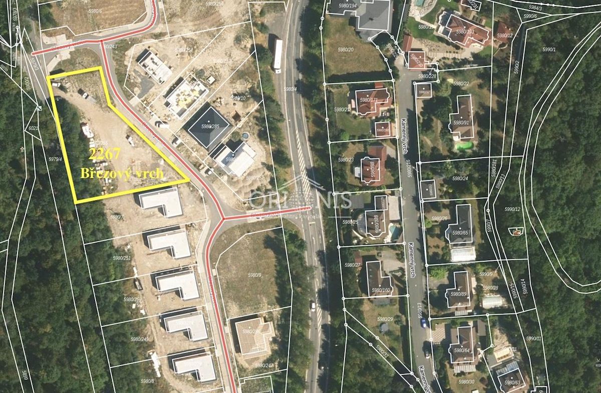 Prodej stavebního pozemku 2267 m² – fotografie 3