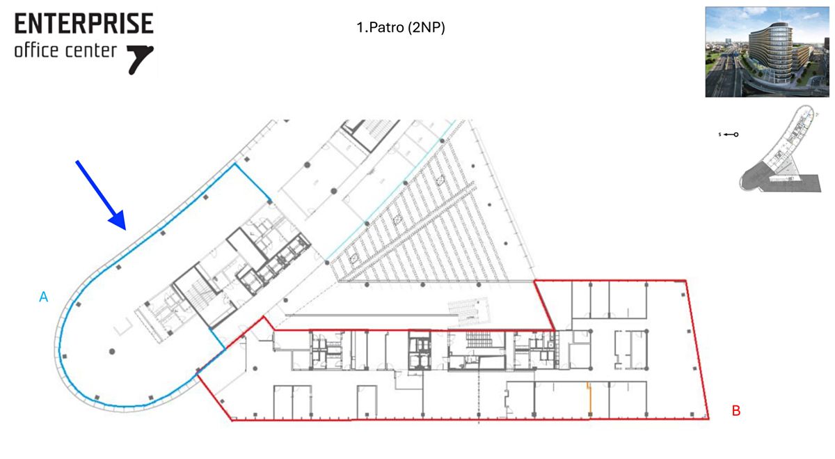 Pronájem kanceláře 564 m² – fotografie 3