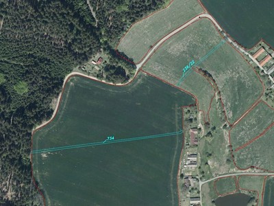 Dražba  louky 3 756 m²