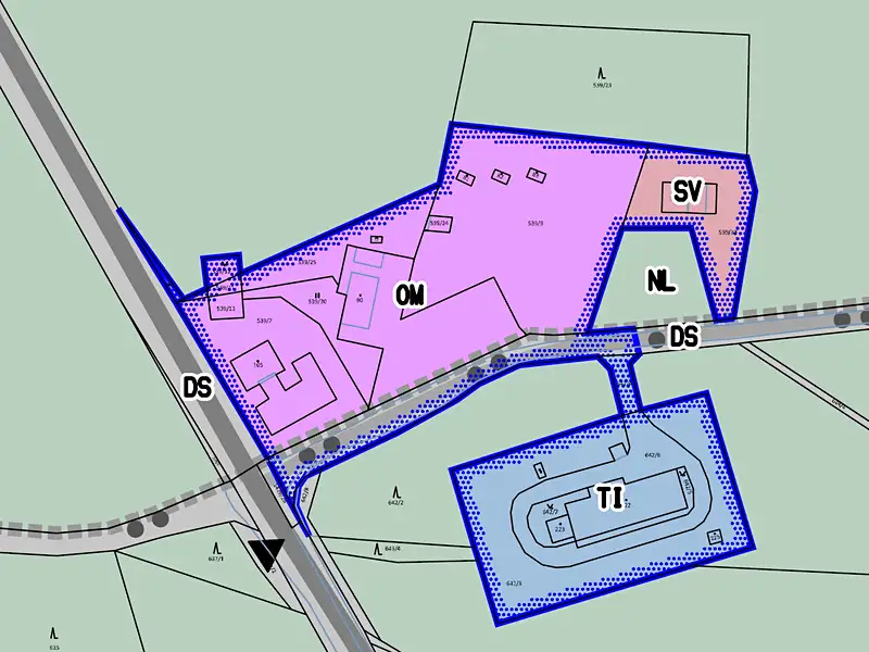 Prodej komerčního pozemku 8772 m², Býšť – náhled fotky 2