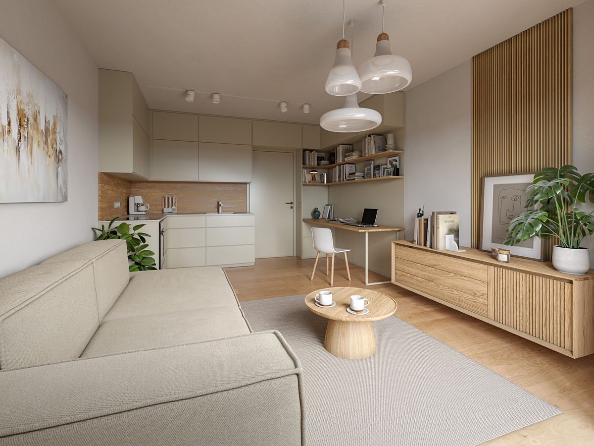 Prodej bytu 1+kk 44 m²
